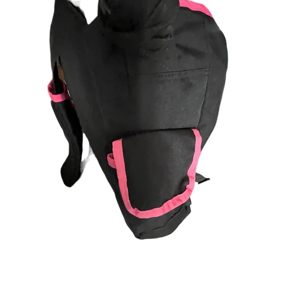 Jansport pink & black commuter bag adjustable strap shoulder pad like new padded